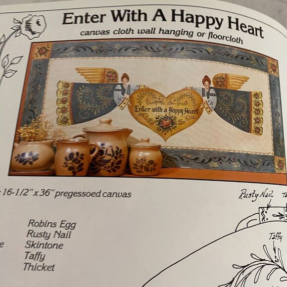 Folk Art Painting Just for Fun: 15 Charming Projects Painting Plaid Booklet - Picture 8 of 15